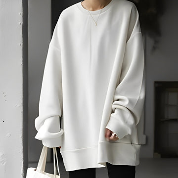 Abegail - Damen-Langpullover im Übergrößen-Stil