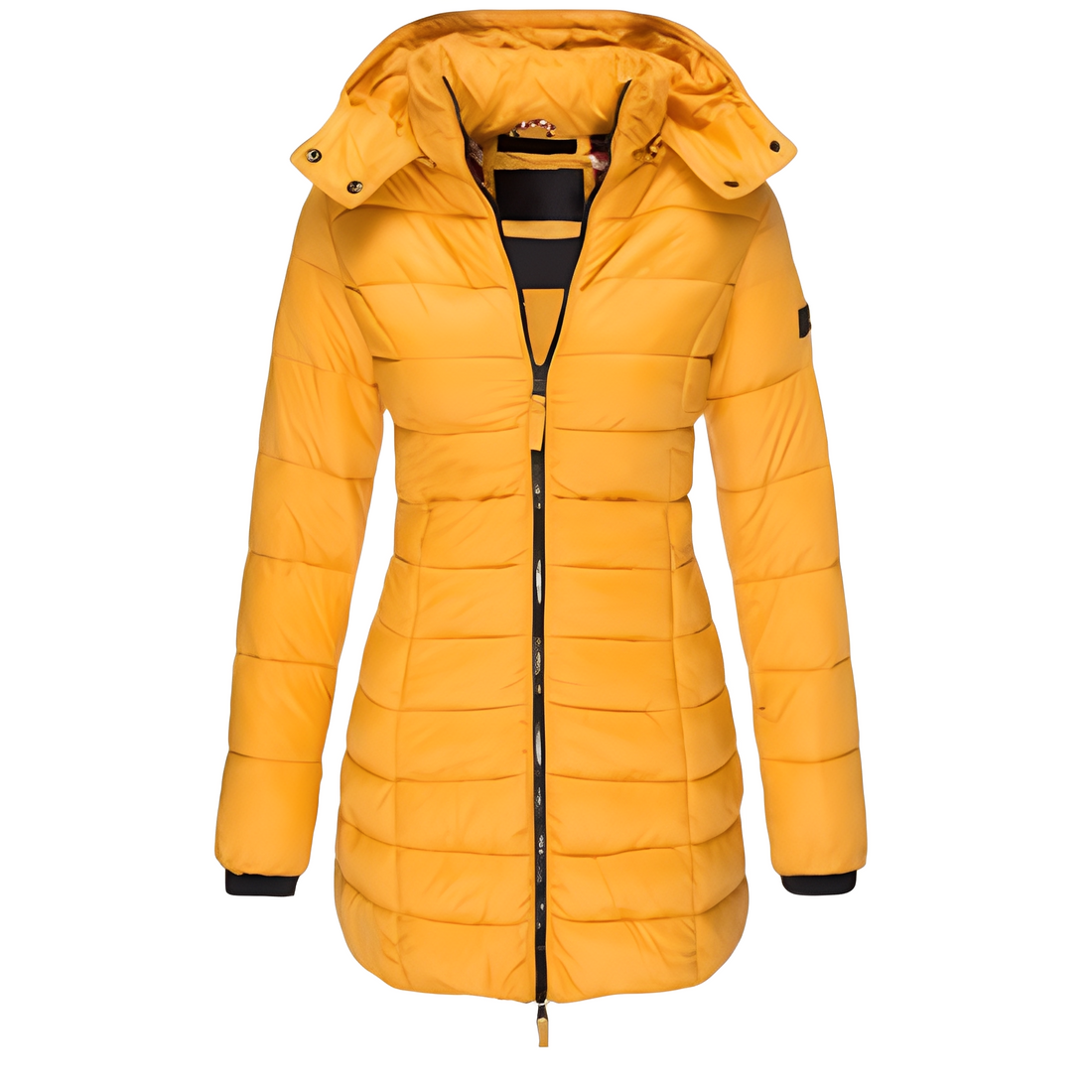 Jazmine - Eleganter, warmer Damenmantel mit Futter