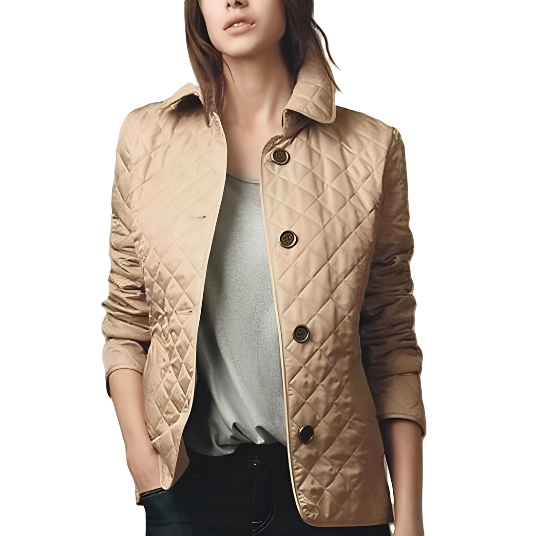 Meryl - Warme, schlank geschnittene Damenjacke