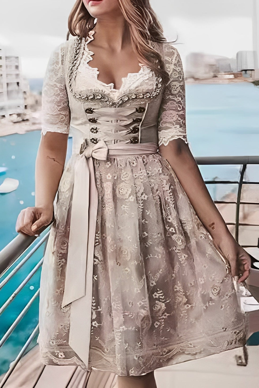 Tiffany - Schickes Oktoberfest-Dirndlkleid für Frauen