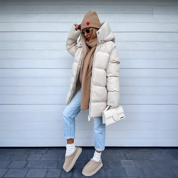 Catharine - Schicke, gefütterte Damen-Parka-Jacke