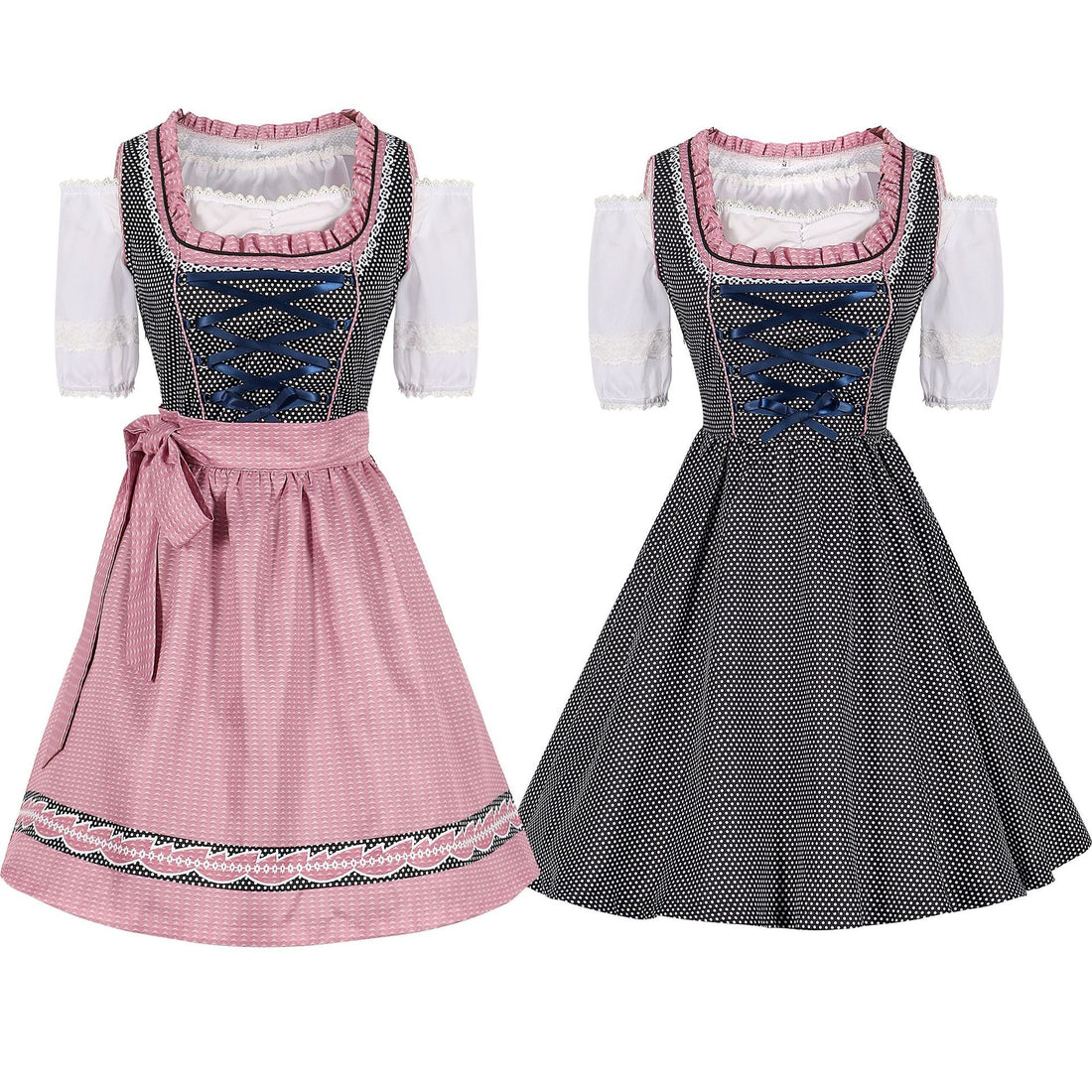 Velda - Traditionelles Oktoberfestkleid mit Trägern für Damen