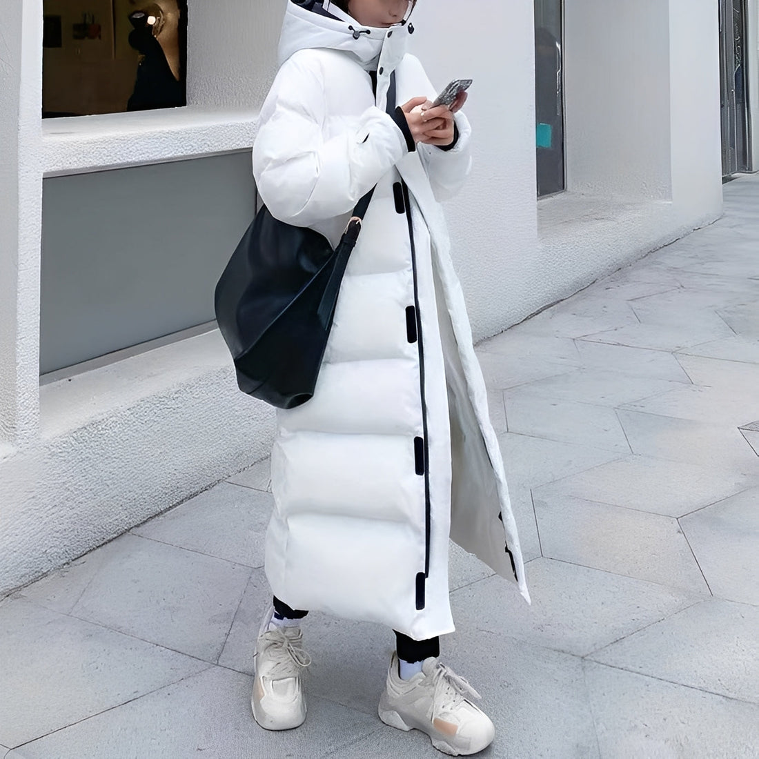Yasmin - Modische, gepolsterte Daunenjacke für Frauen