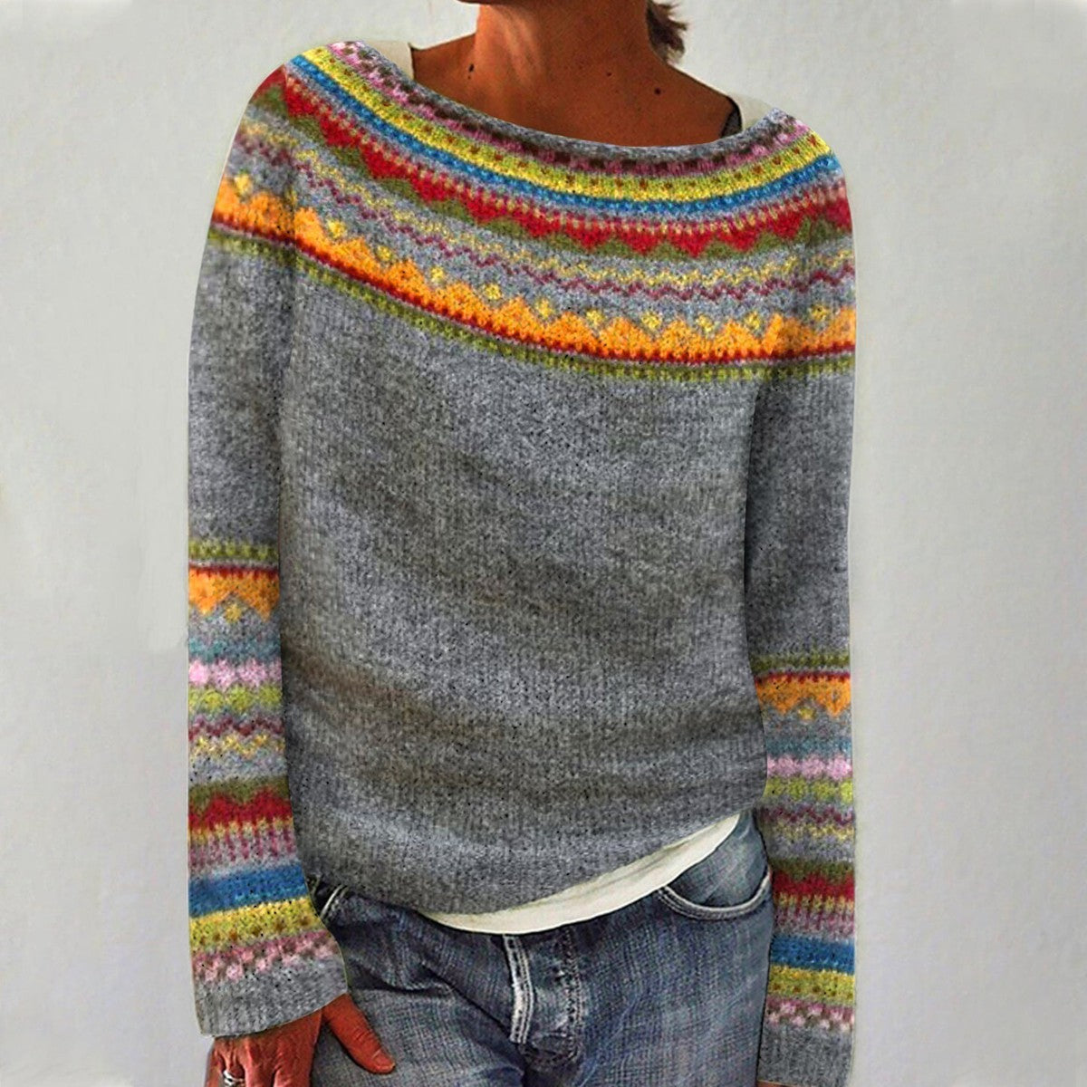 Clarissa – Strickpullover im modernen Design