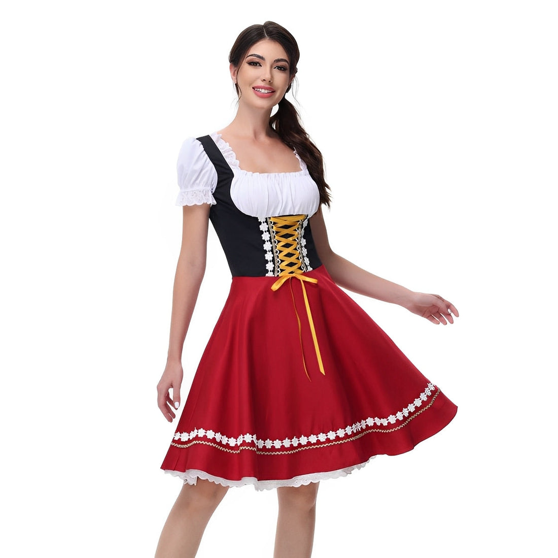 Sharyn - Bequemes Dirndl-Kleid für Frauen zum Oktoberfest