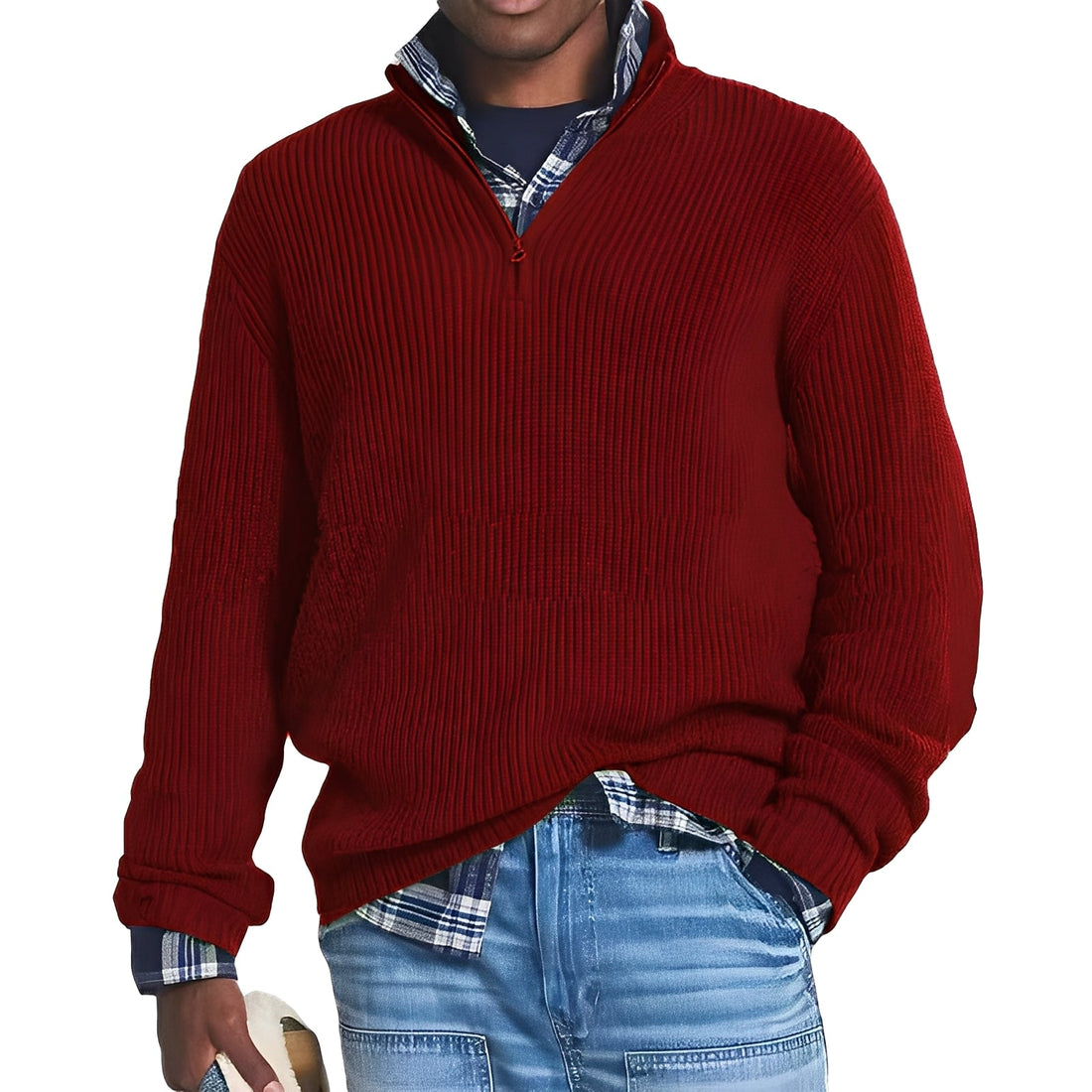 Nickolas - Einfacher, bequemer Herrenpullover