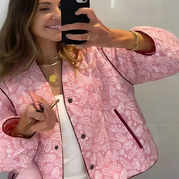 Katelyn - Bequeme Patchwork-Steppjacke für Damen