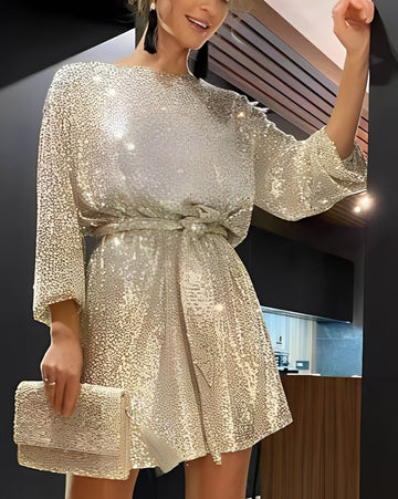 Mirabel - Glänzendes Damen-Minikleid für Partys