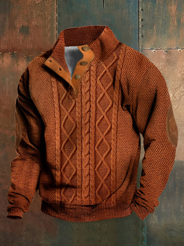 Hugh - Klassischer Rollkragenpullover aus Kaschmir für Herren