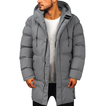 Darrel - Warmer, langer Herrenmantel