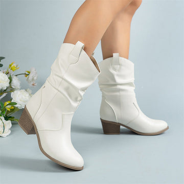Mirabel - Leder-Cowboystiefel für Damen im traditionellen Stil