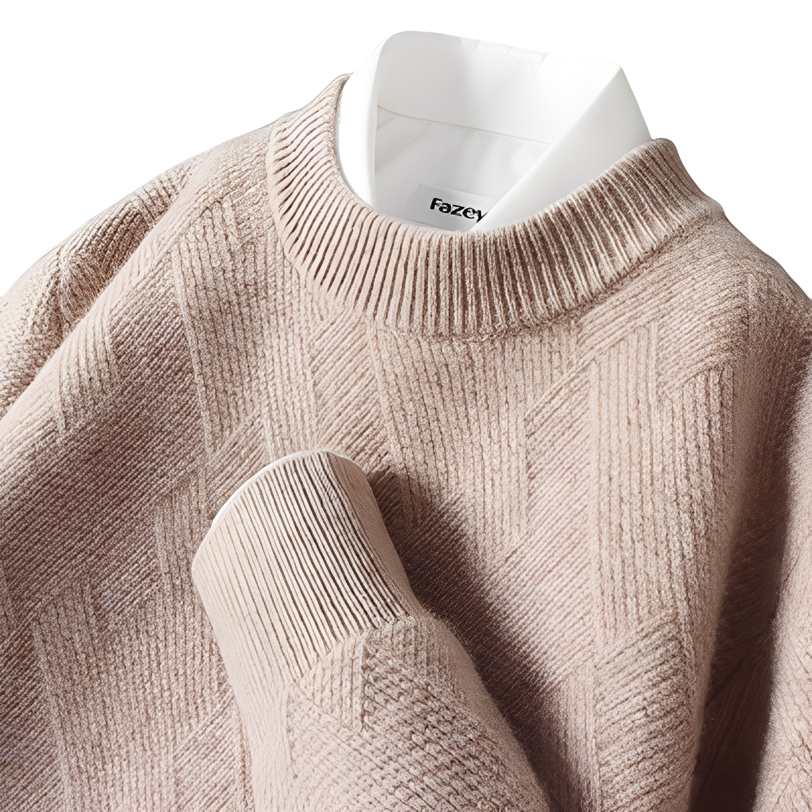 Winfred - Schicker, locker geschnittener Kaschmirpullover für Herren