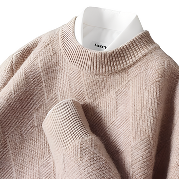 Winfred - Schicker, locker geschnittener Kaschmirpullover für Herren