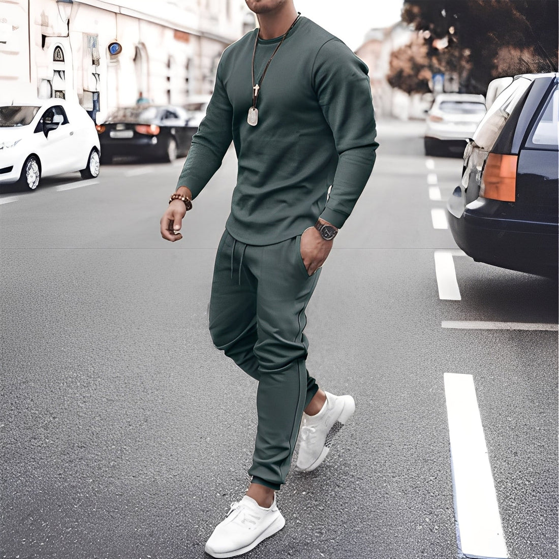 Dwayne - Herren-Trainingsanzug-Set mit trendigem Design