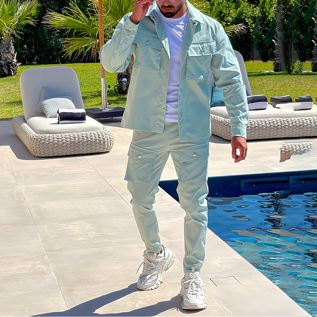 Neville - Elegantes Cargo-Set für Männer