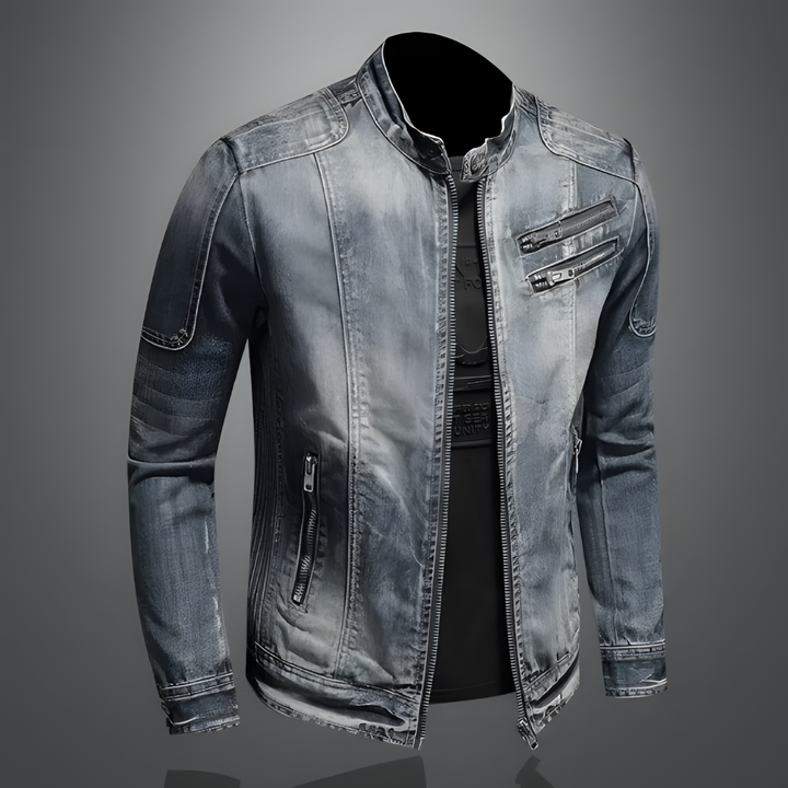 Octavian - Retro-Jeansjacke für Männer