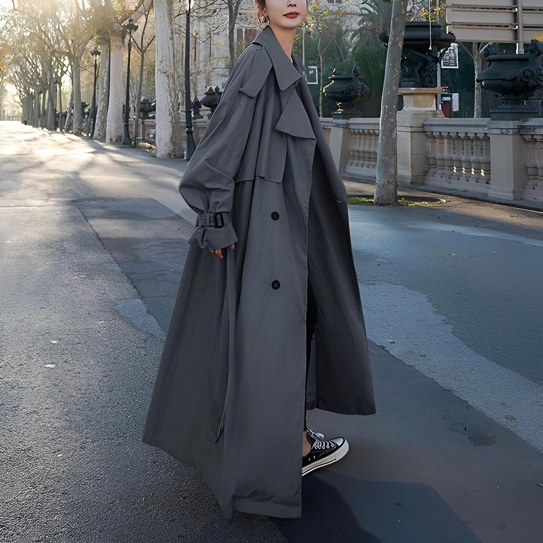 Dorothy - Schicker weiter Damen-Trenchcoat