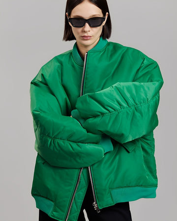Coleen - Lockere Oversize-Bomberjacke für Damen