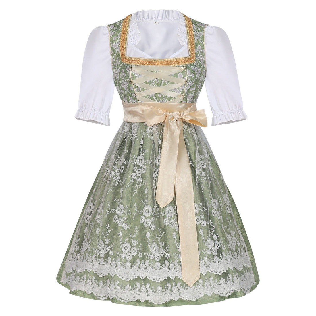 Ashlie - Traditionelles Oktoberfest-Kleid für Frauen mit Schlitz