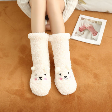 Bethany - Stilvoller Bodenbelag und Samtsocken für Damen