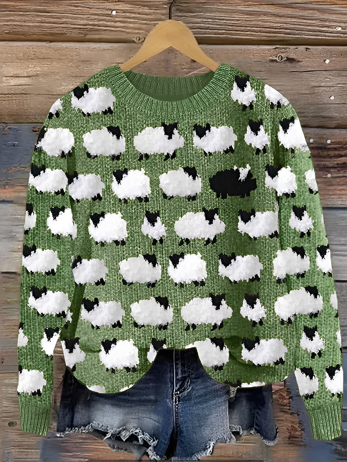 Shannah - Bequemer Pullover mit schickem Muster für Damen