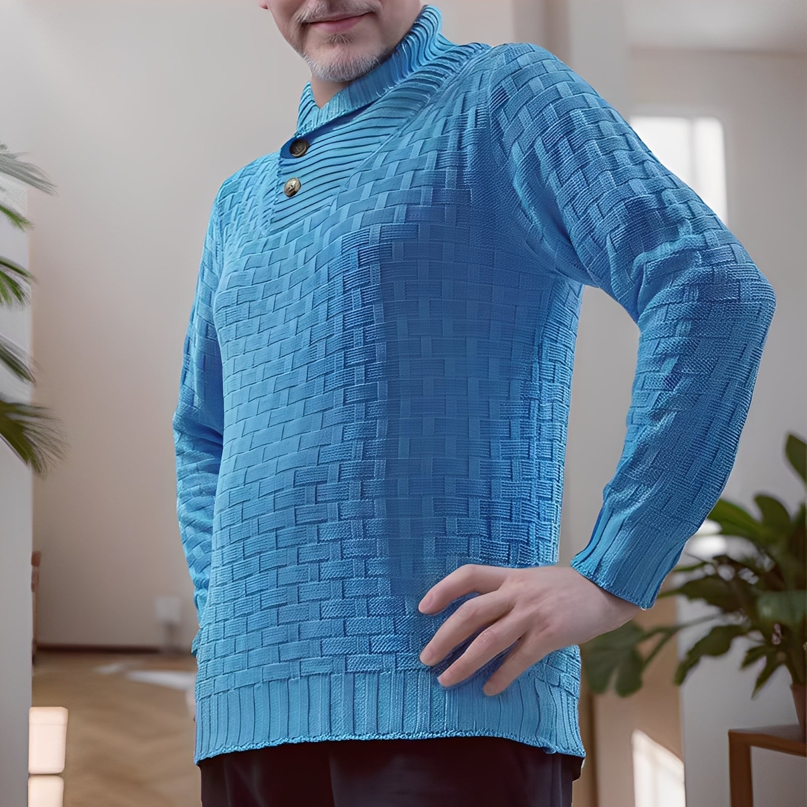 Weldon - Stilvoller Herren-Rollkragenpullover
