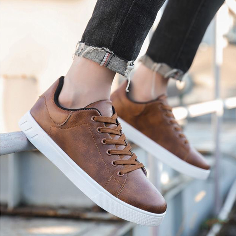 Randall - Schicke, flache Lederschuhe für Männer