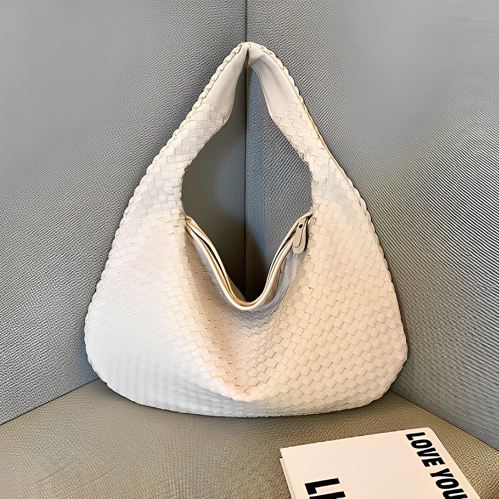 Paulina - Stilvolle handgewebte Damenhandtasche