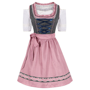 Velda - Traditionelles Oktoberfestkleid mit Trägern für Damen