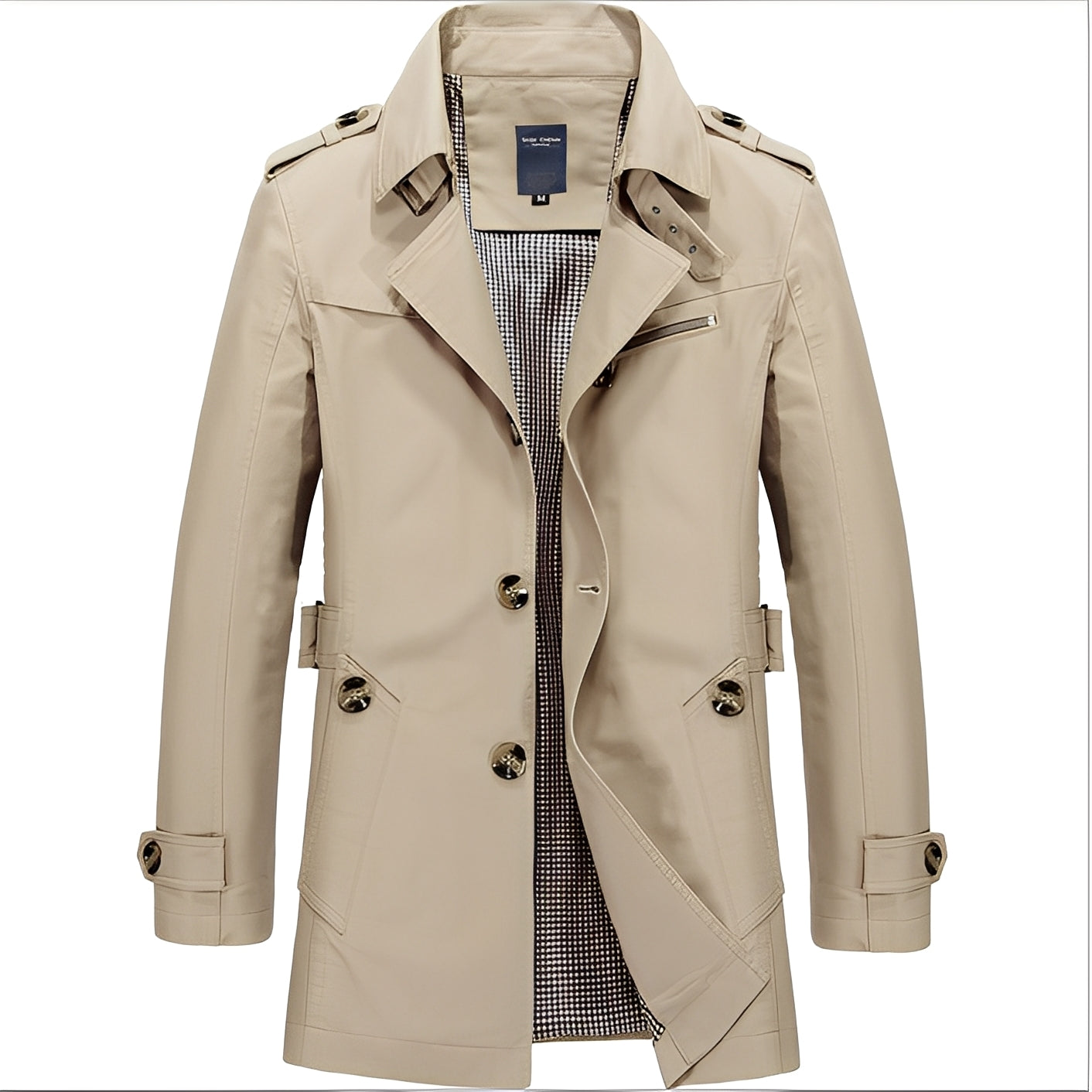 Harry - Gemütliche, mittelgroße Windjacke für Herren