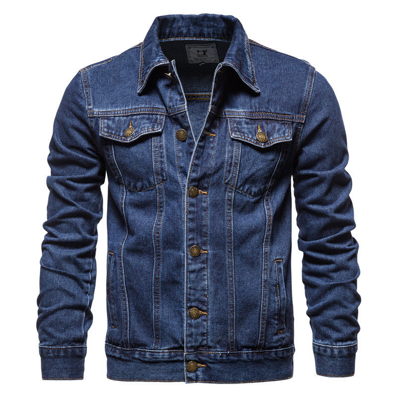 Winton - Klassische Jeans-Truckerjacke für Männer