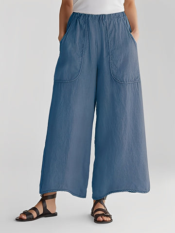 Marley - Bequeme Damenhose mit weitem Bein