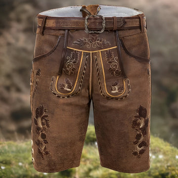Jeffery - Besondere Herren-Lederhosen für das Oktoberfest