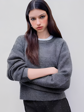 Luvenia - Bequemer, warmer Polyesterpullover für Damen