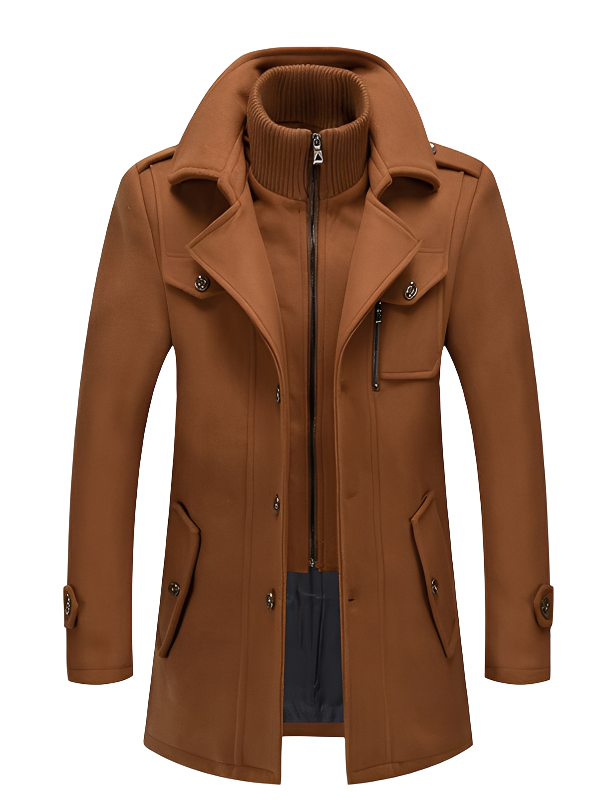 Philip - Modischer Herren-Trenchcoat mit Taschen