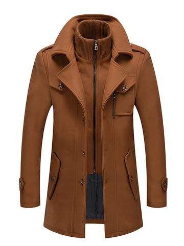 Philip - Modischer Herren-Trenchcoat mit Taschen