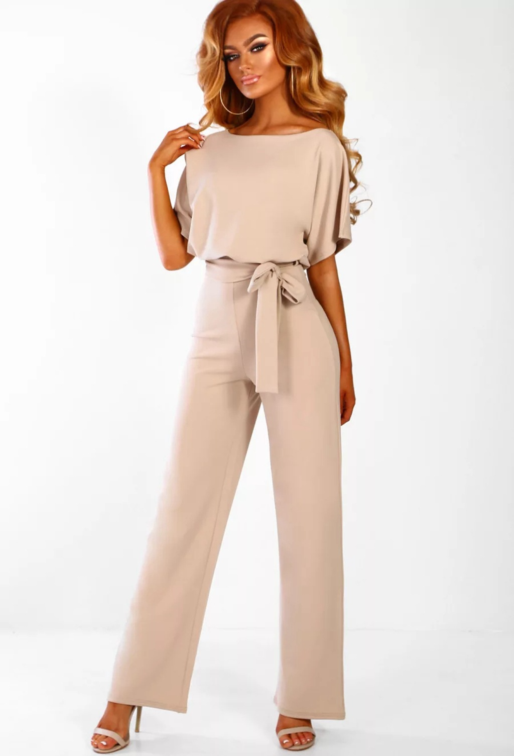 Arline - Schicker Jumpsuit mit Gürtel für Damen