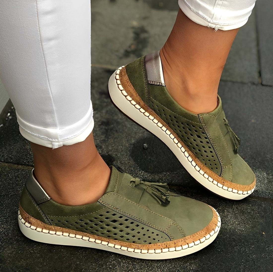Jillian - Bequeme, atmungsaktive Damenschuhe
