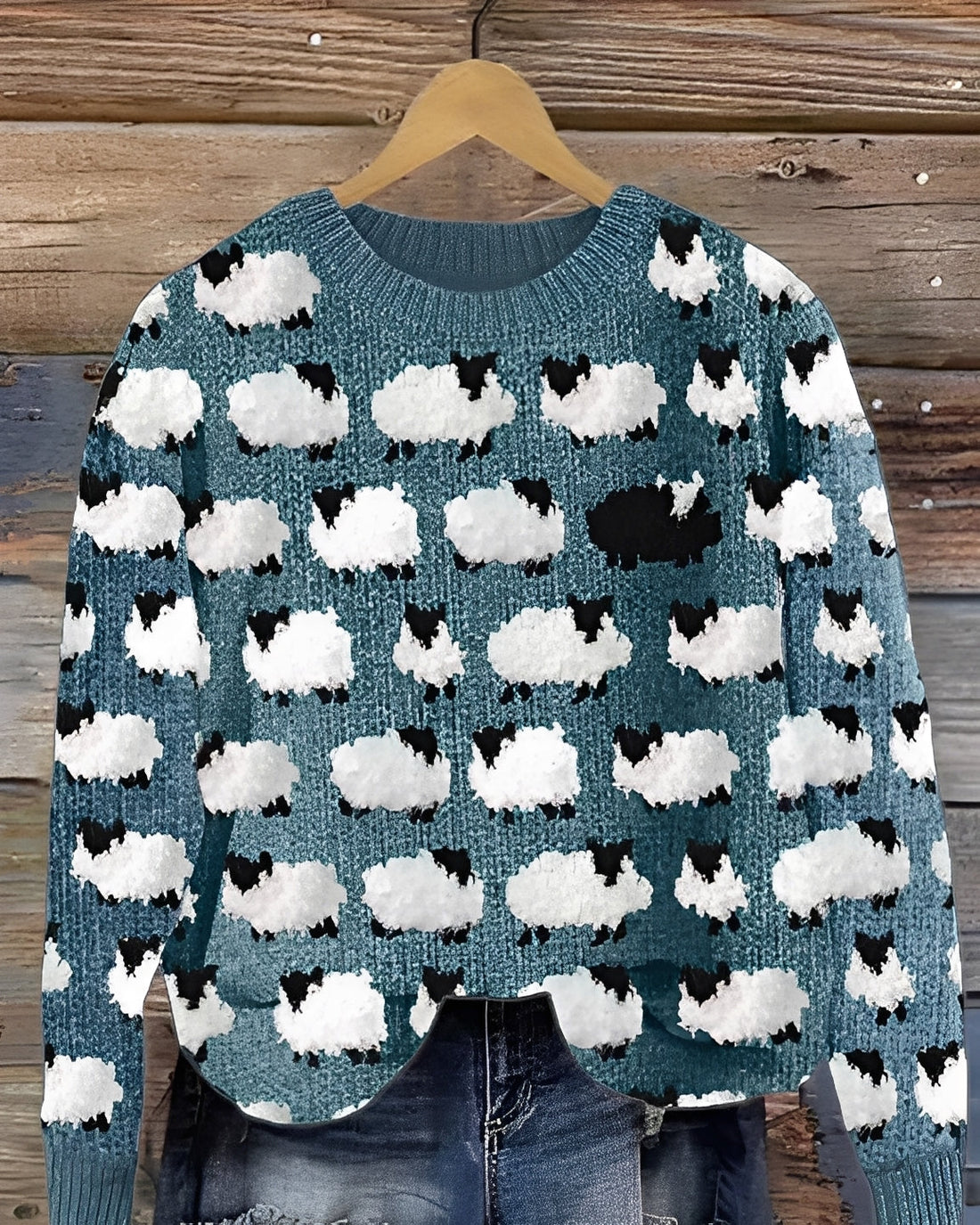 Shannah - Bequemer Pullover mit schickem Muster für Damen