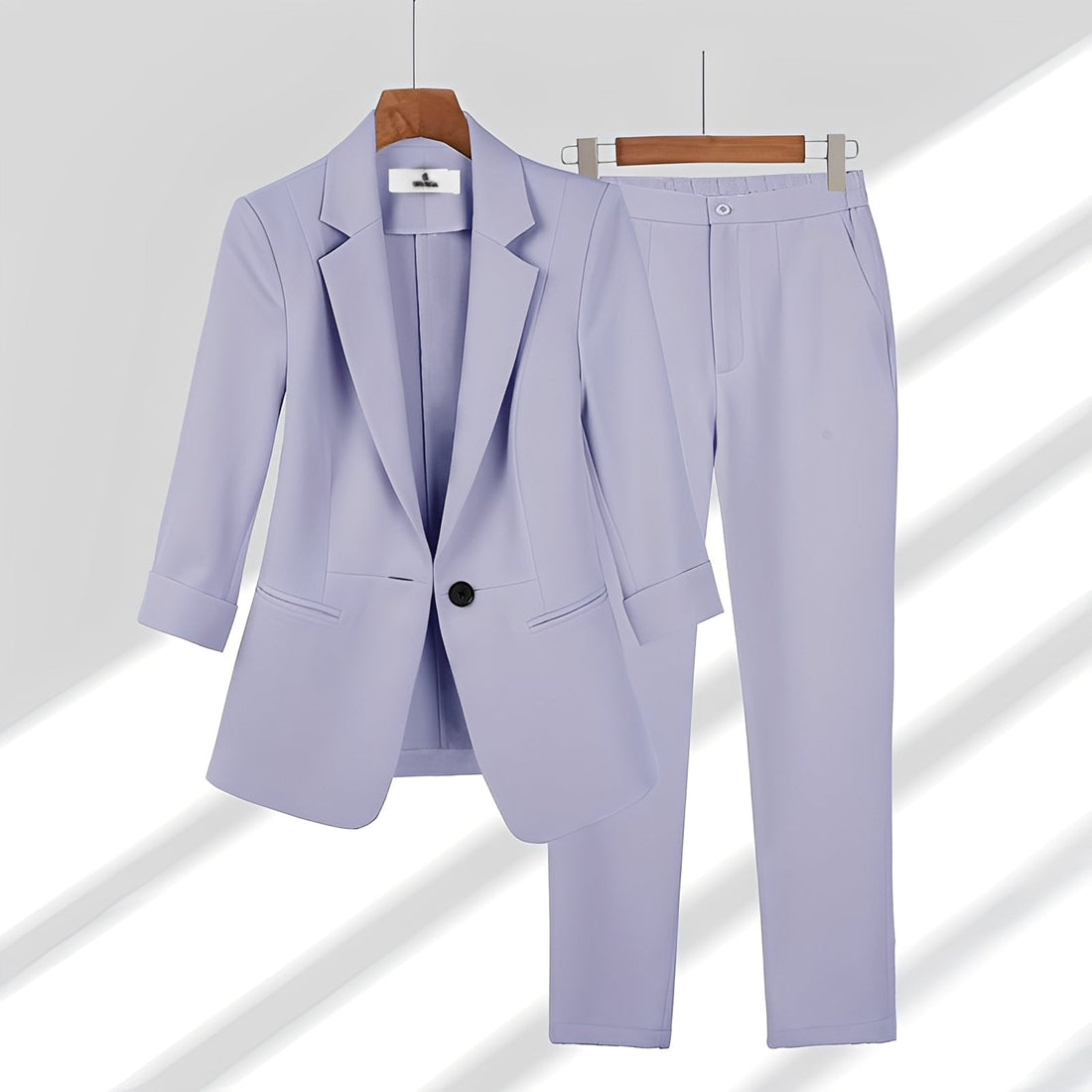 Elouise - Locker geschnittenes, formelles Damen Blazer- und Hosen-Set