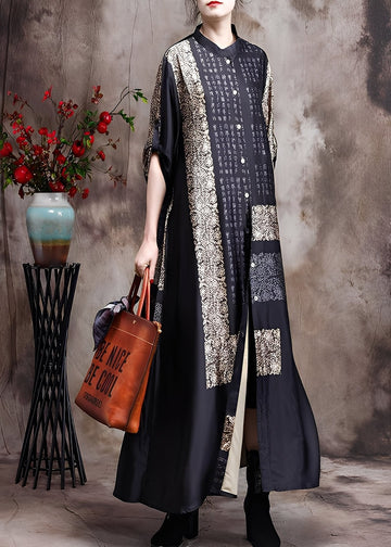 Collins - Elegantes langes Damenkleid mit Muster