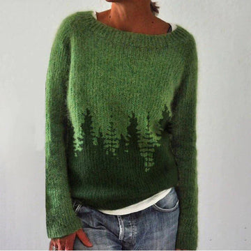 Emma - Lässiger Retro-Pullover Damenmode