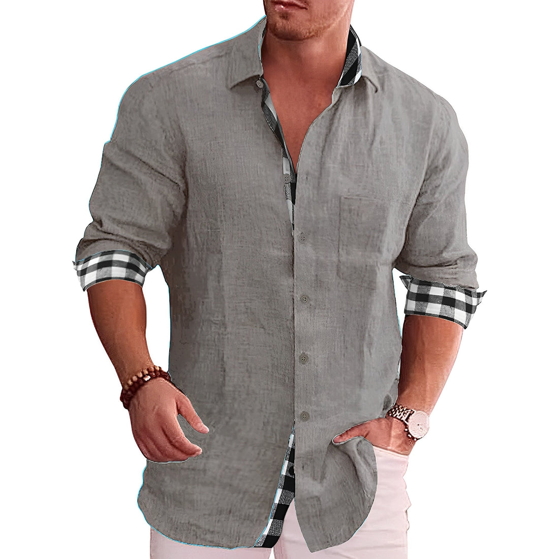 Elwood - Stylisches Herren-Langarmhemd
