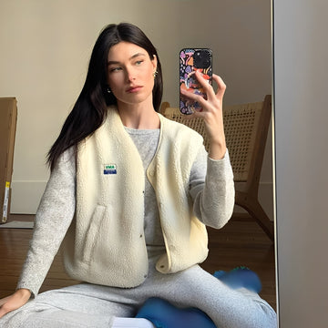 Vanessa - Bequeme Fleece-Weste für Damen