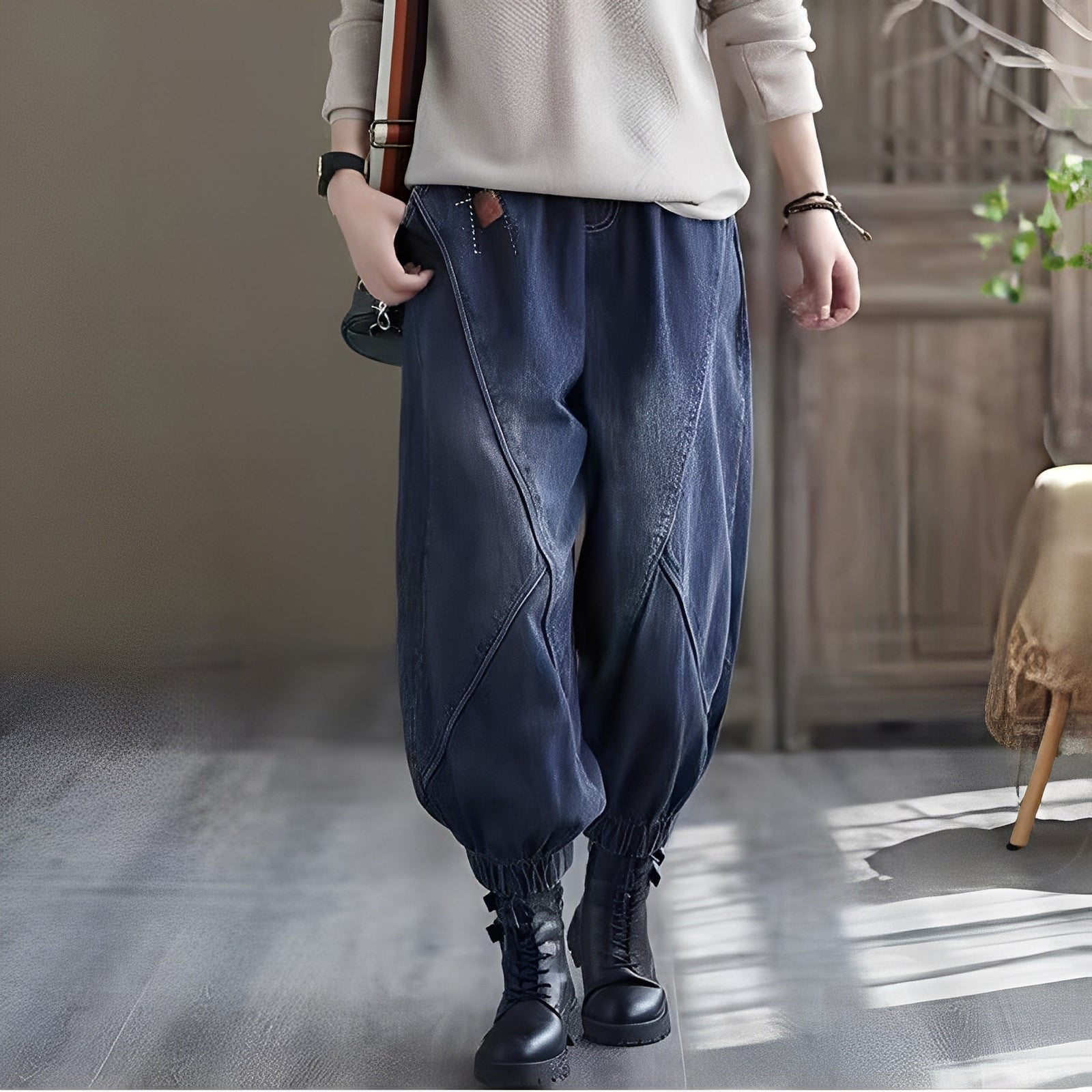 Shyanne - Klassische Damenjeans mit dehnbarem Bund