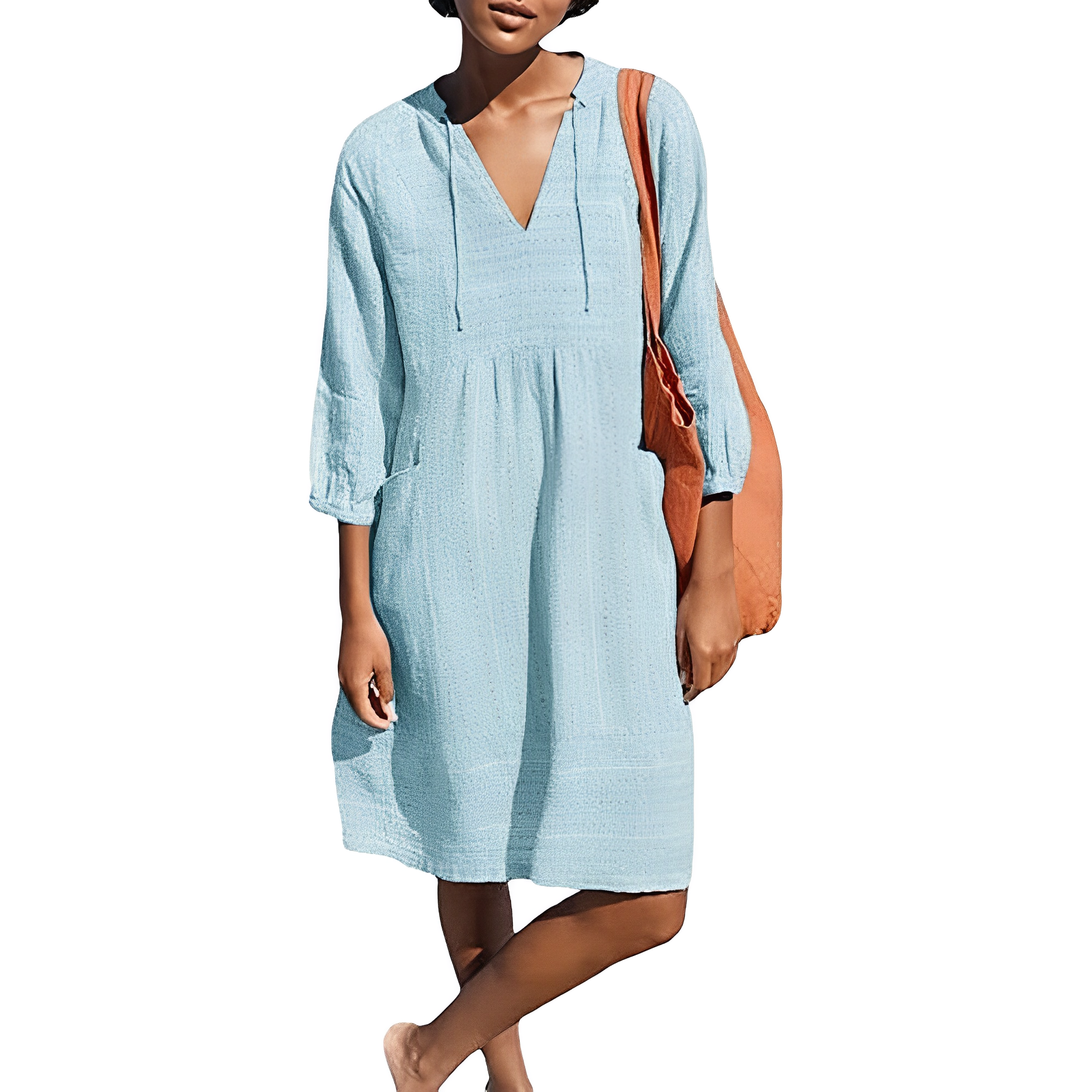 Annmarie - Lockeres Sommerhemdkleid für Damen