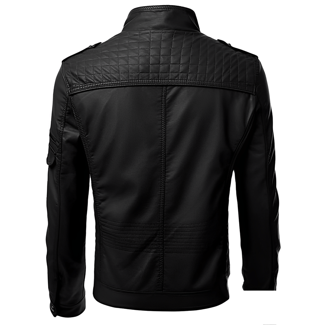 Lucas - Luxuriöse Lederjacke im Modern-Look