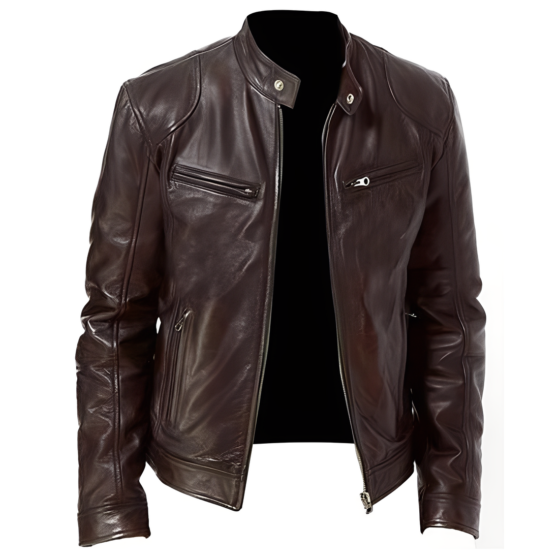 Jaron - Moderne PU-Lederjacke für Männer