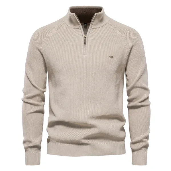 Juan - Lässiger Baumwollstrickpullover