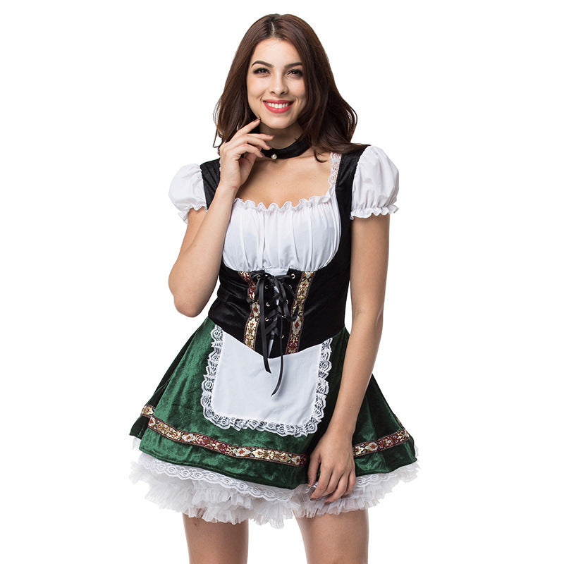 Jacalyn - Klassisches Dirndlkleid in Übergröße für Frauen zum Oktoberfest